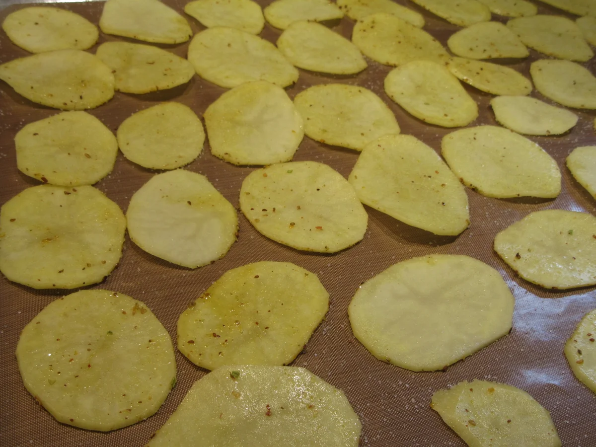 Rezept: Kartoffeln: Chips "Asiastyle" Bild Nr. 8378 Kartoffeln: Chips "Asiastyle" - Rezept - Bild Nr. 8378