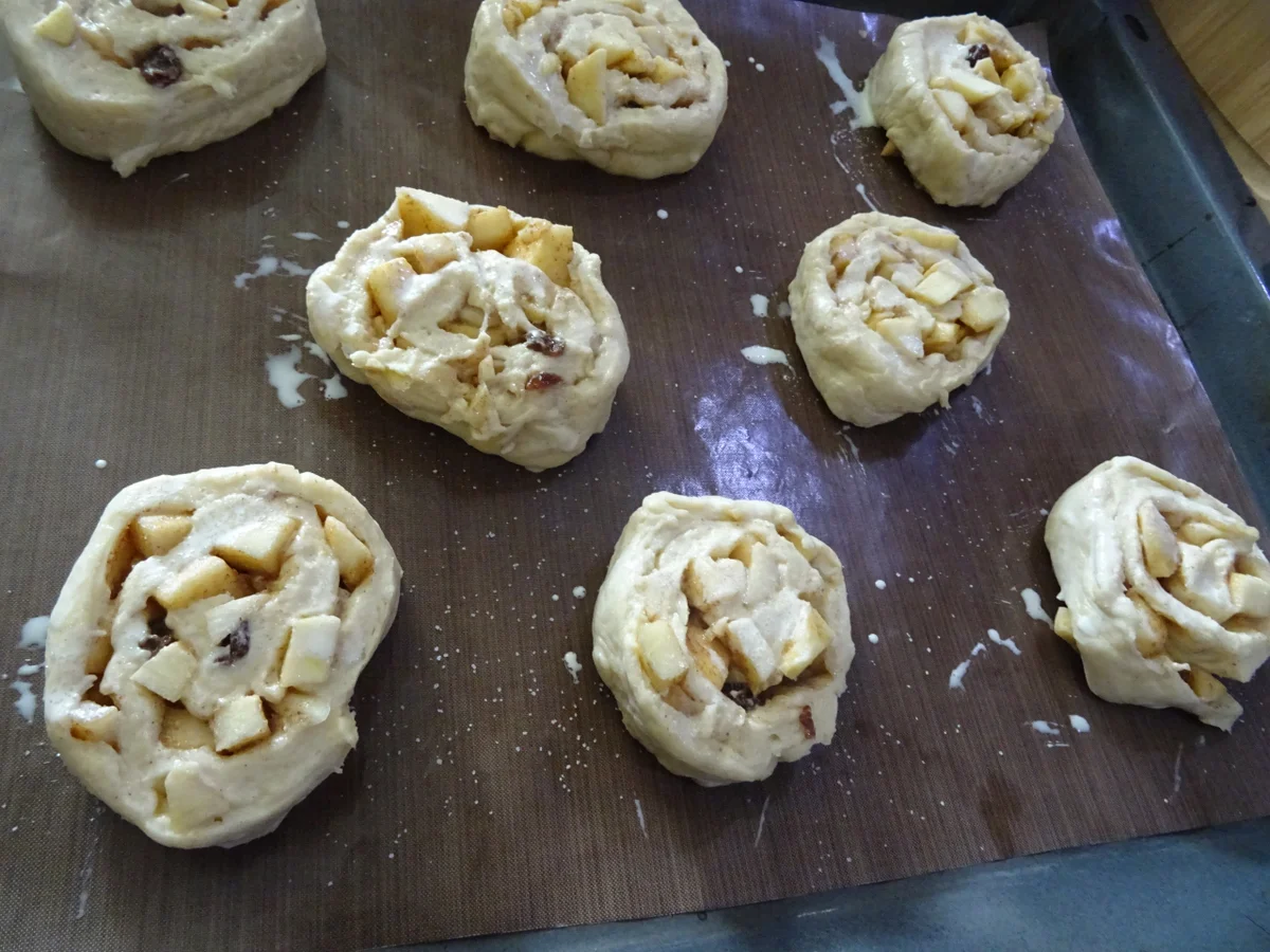 Apfel-Zimt-Schnecken - Rezept - Bild Nr. 4