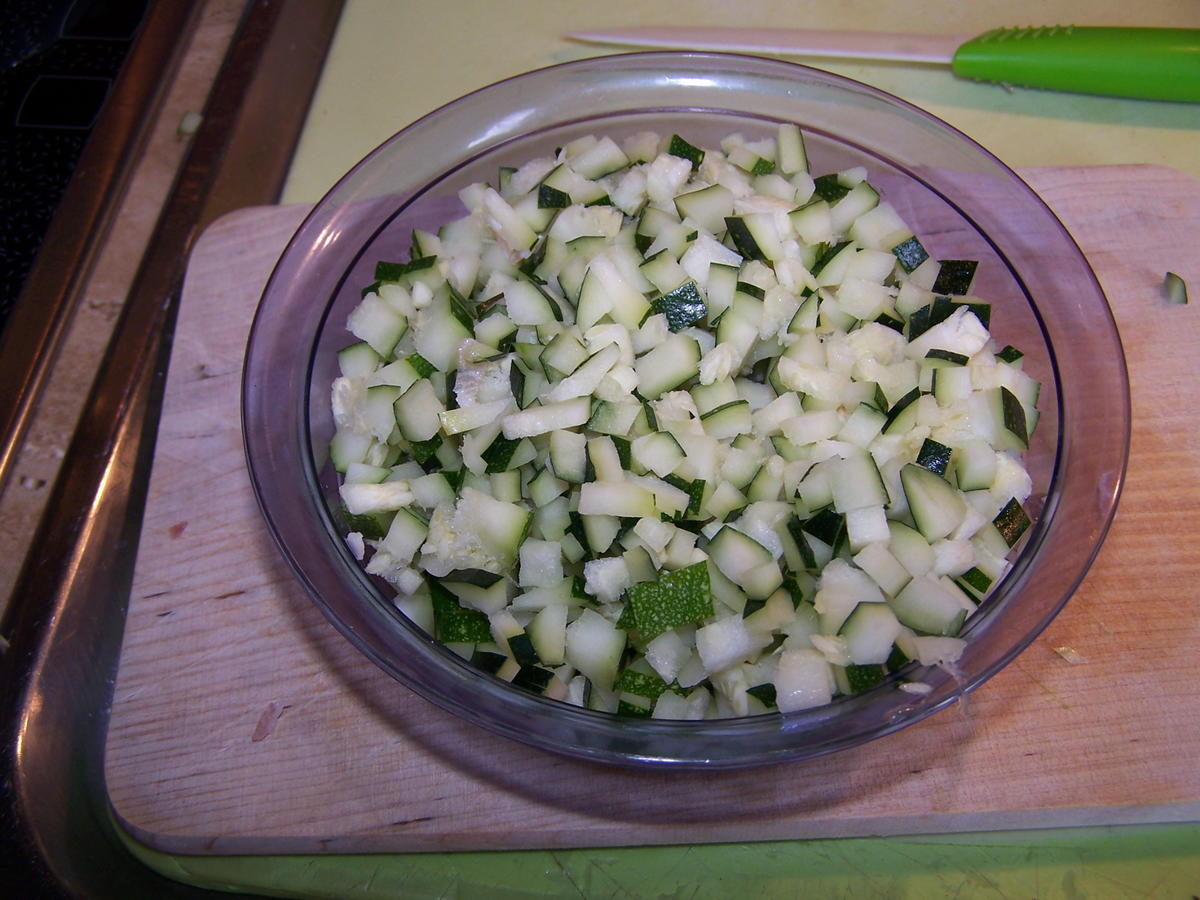 Spagetti mit Gemüse Würfel - Rezept - Bild Nr. 8380