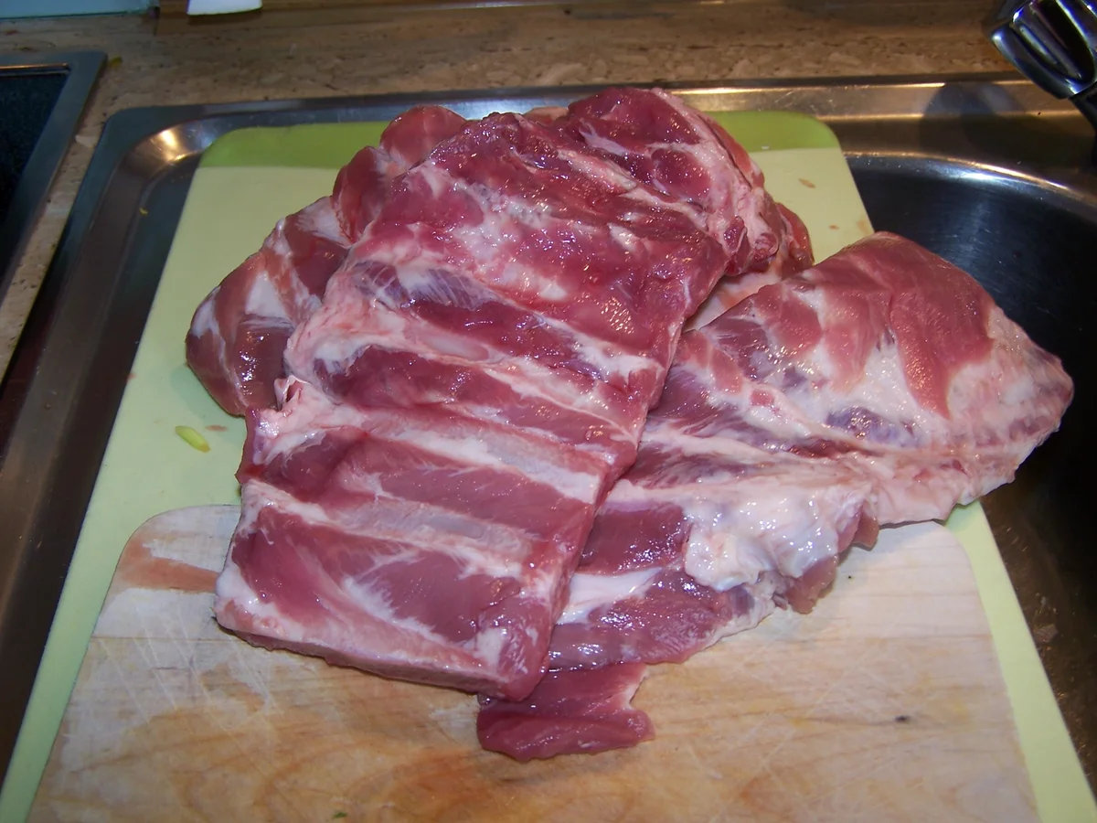 Schweine Rippchen mit Gemüse - Rezept - Bild Nr. 8375