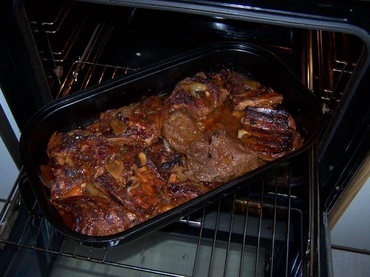 Schweine Rippchen mit Gemüse - Rezept - Bild Nr. 8379