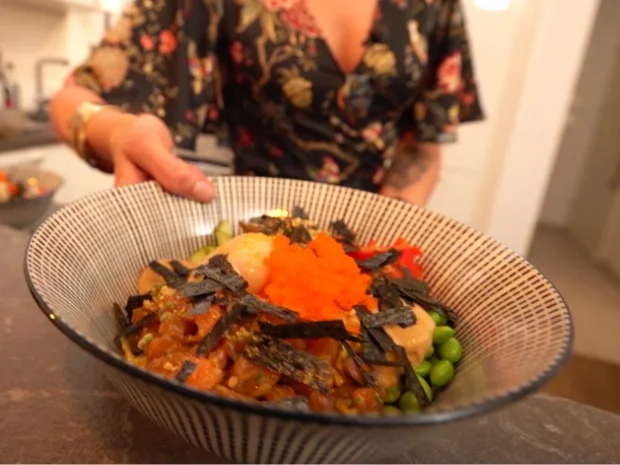 Ninja Bowl mit Fisch-Freier - Rezept - Bild Nr. 8380