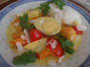 Mango-Curry mit Paprika und Eiern - Rezept - Bild Nr. 8380
