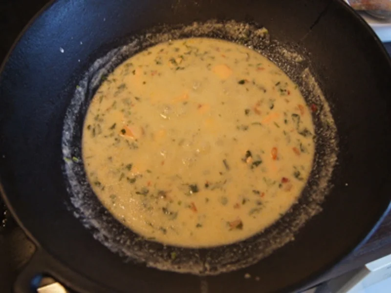 Lachs-Garnelen-Wok und gelber Basmatireis - Rezept - Bild Nr. 10