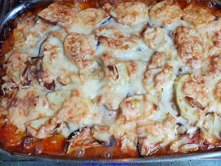 Rezept: Auberginenauflauf Bild Nr. 8413 Auberginenauflauf - Rezept - Bild Nr. 8413