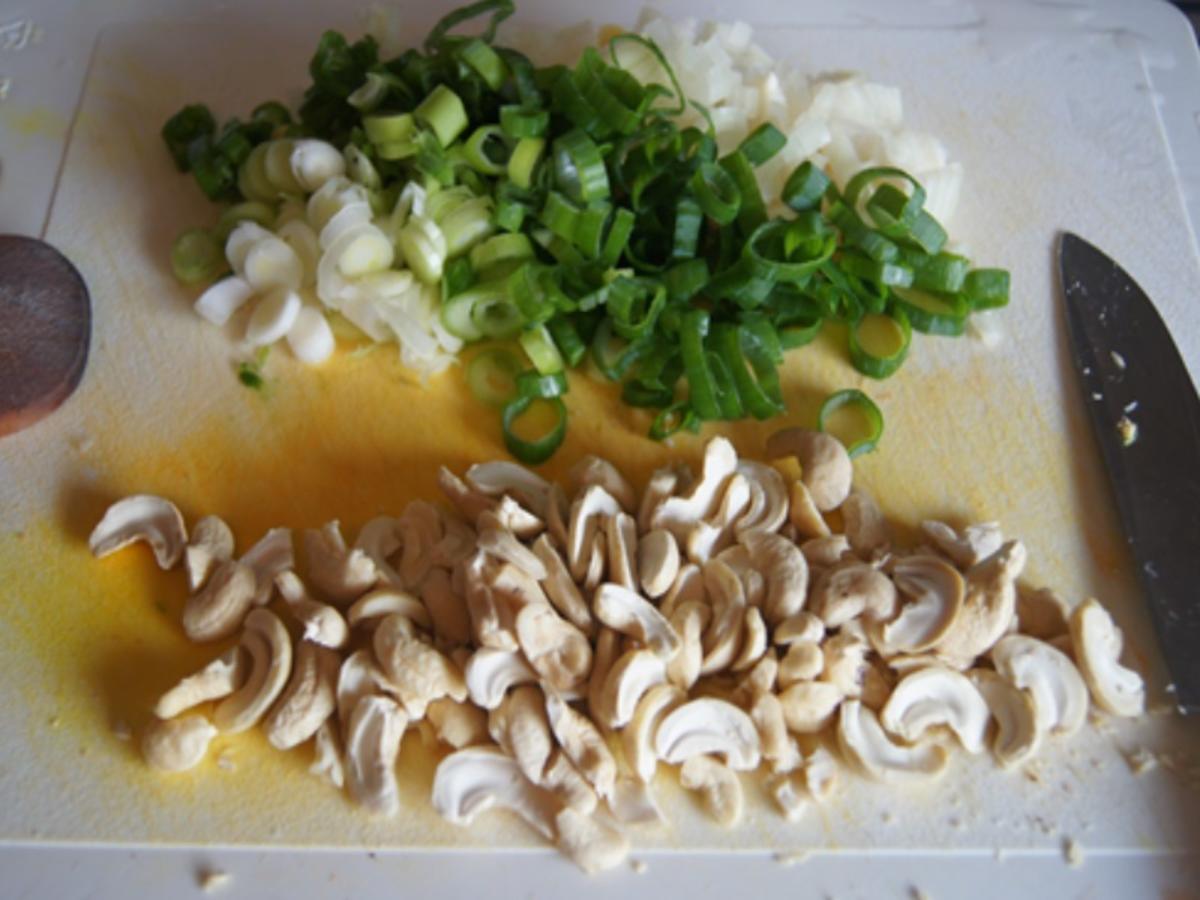 Rindfleisch-Paprika-Wok mit Cashew-Reis - Rezept - Bild Nr. 8434