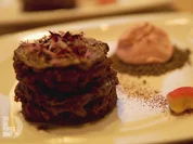 Rezept: Vegane Schokotorte an selbstgemachtem Erdbeereis Bild Nr. 8424 Vegane Schokotorte an selbstgemachtem Erdbeereis - Rezept - Bild Nr. 8424