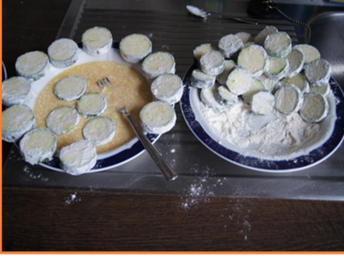 Gebratene Zucchini mit Kartoffelstampf - Rezept - Bild Nr. 8