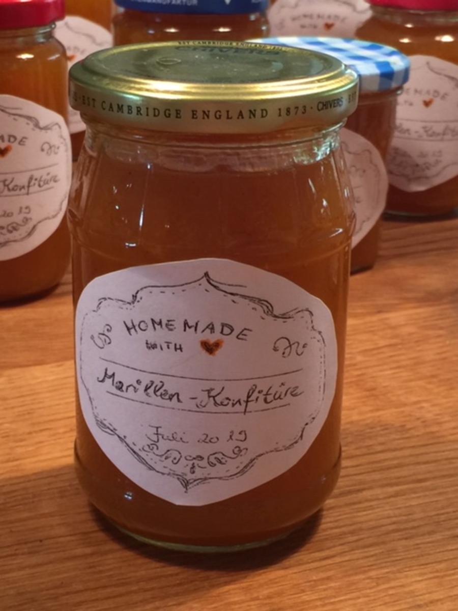 Aprikosen-Marmelade oder auch Marillen - Konfitüre - hausgemachtes ...