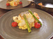 Förde-Gedöns mit Zitronen-Risotto und saisonalem Gemüse - Rezept - Bild Nr. 2