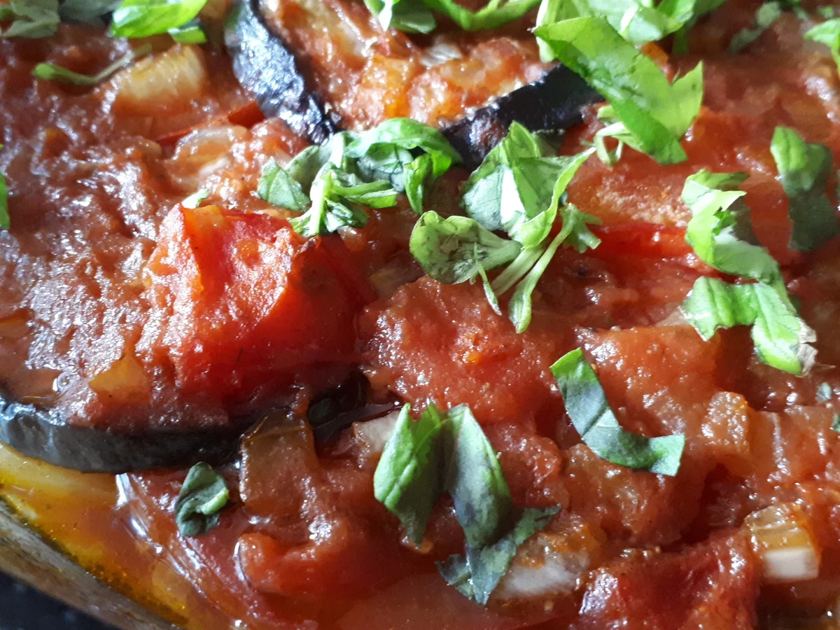 Rezept: Kartoffel-Auberginen-Auflauf Bild Nr. 4 Kartoffel-Auberginen-Auflauf - Rezept - Bild Nr. 4