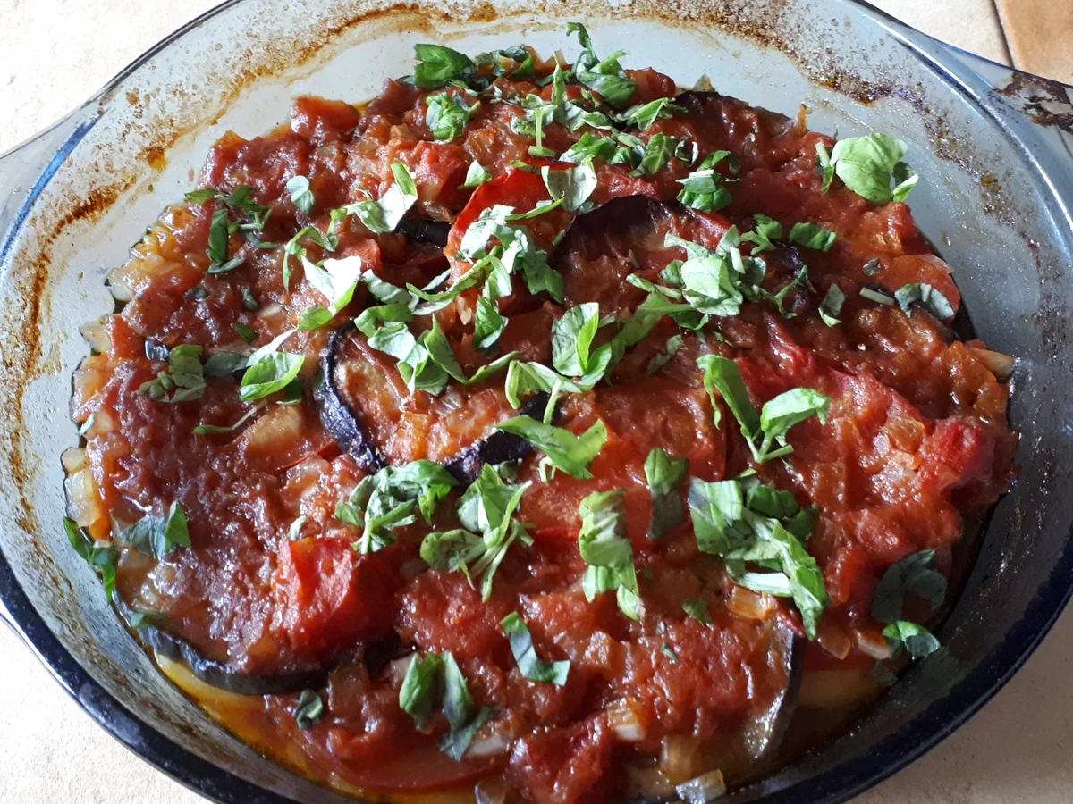 Rezept: Kartoffel-Auberginen-Auflauf Bild Nr. 5 Kartoffel-Auberginen-Auflauf - Rezept - Bild Nr. 5