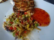 Mie-Nudelsalat asiatisch...... mit Knusper-Effekt - Rezept - Bild Nr. 8448