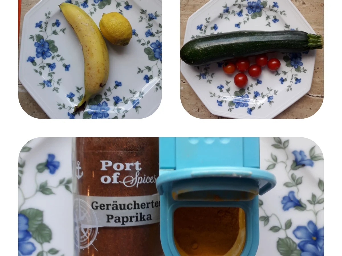 Sommergemüse mit Fisch und Obst - Rezept - Bild Nr. 8467