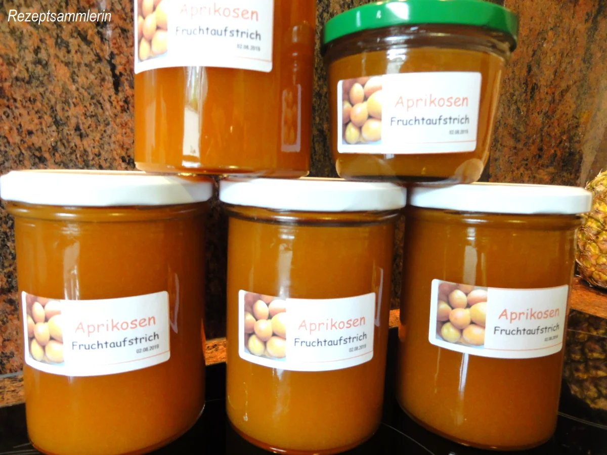 Rezept: M&G: APRIKOSEN ~ FRUCHTAUFSTRICH Bild Nr. 8474 M&G: APRIKOSEN ~ FRUCHTAUFSTRICH - Rezept - Bild Nr. 8474