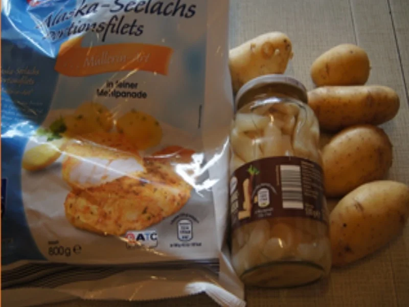 Rezept: Alaska Seelachsfilet mit Schwarzwurzeln und herzhaften Kartoffelstampf Bild Nr. 8469 Alaska Seelachsfilet mit Schwarzwurzeln und herzhaften Kartoffelstampf - Rezept - Bild Nr. 8469