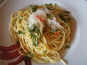 Spaghetti AGLIO, OLIO E PEPERONCINO - Rezept - Bild Nr. 8468