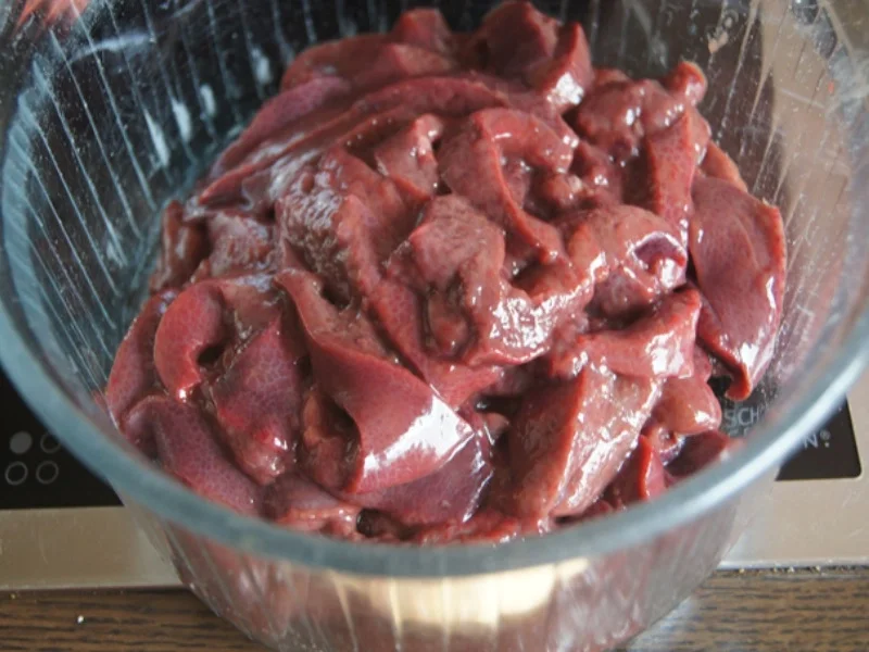 Gebratene Leber im Wok mit Paprika und Basmatireis - Rezept - Bild Nr. 7