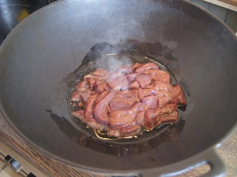 Gebratene Leber im Wok mit Paprika und Basmatireis - Rezept - Bild Nr. 16