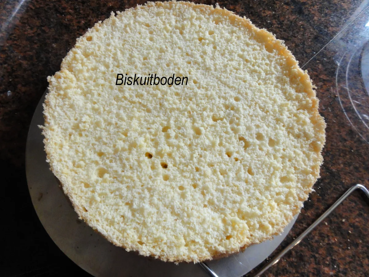 Biskuit:   HIMBEER ~ FRISCHKÄSE ~ SAHNETORTE - Rezept - Bild Nr. 8577