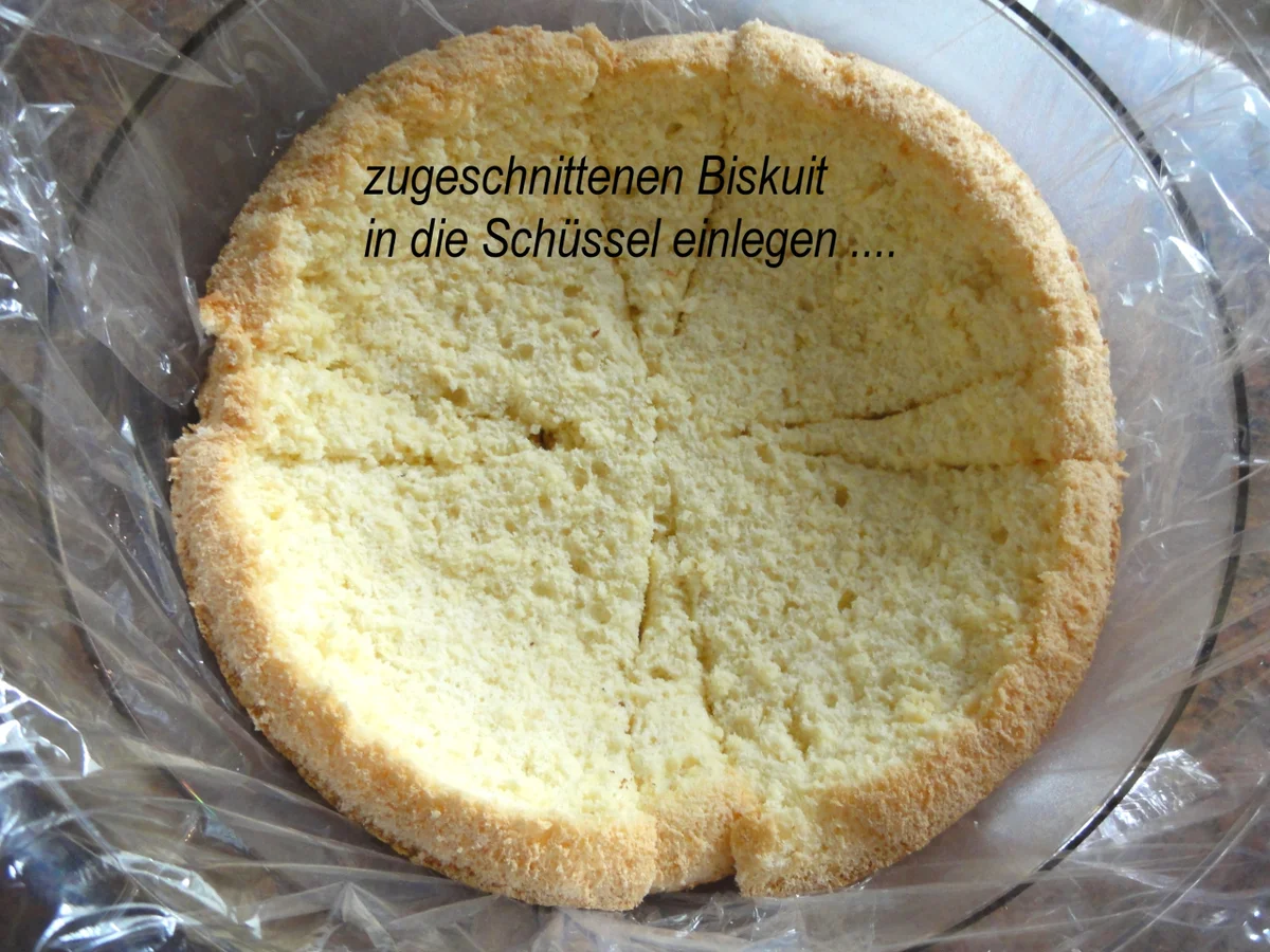 Biskuit:   HIMBEER ~ FRISCHKÄSE ~ SAHNETORTE - Rezept - Bild Nr. 8579
