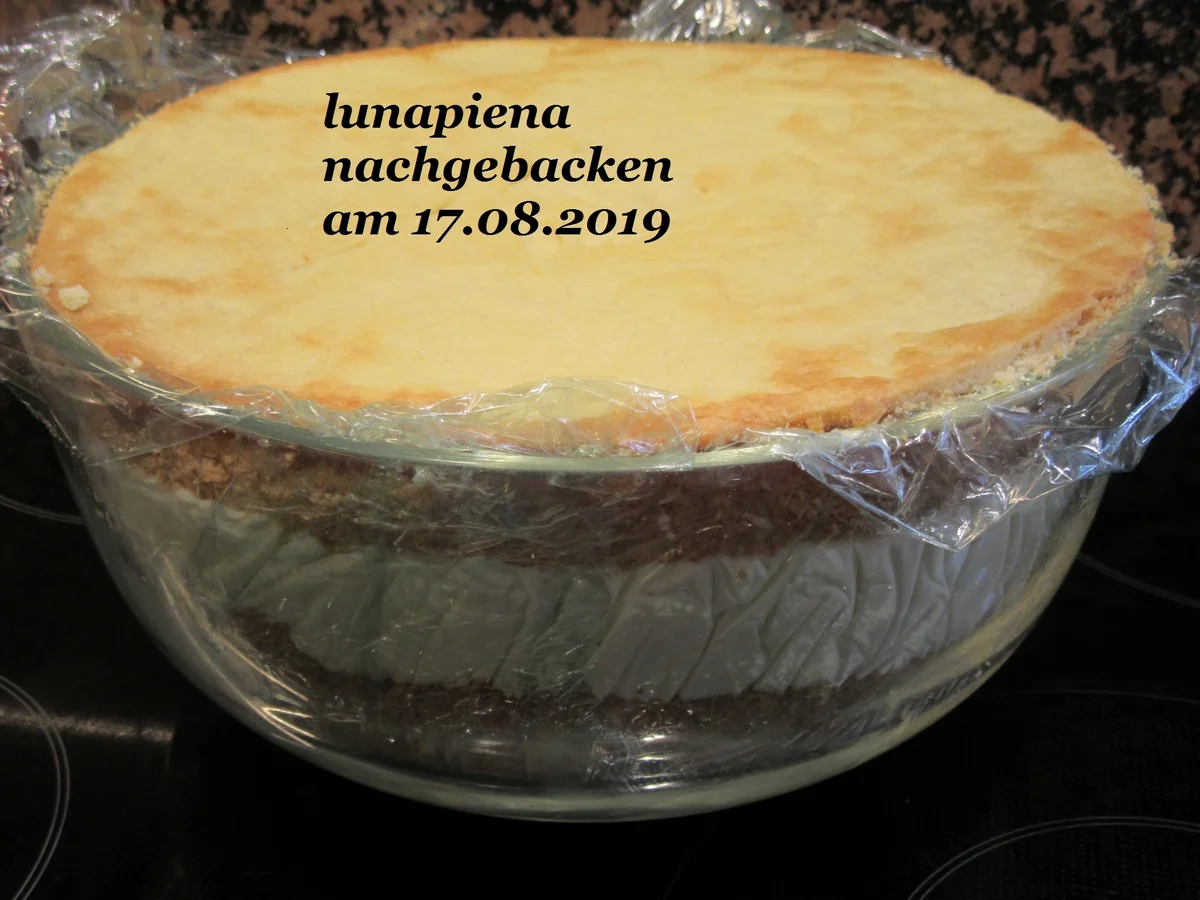 Biskuit:   HIMBEER ~ FRISCHKÄSE ~ SAHNETORTE - Rezept - Bild Nr. 8587