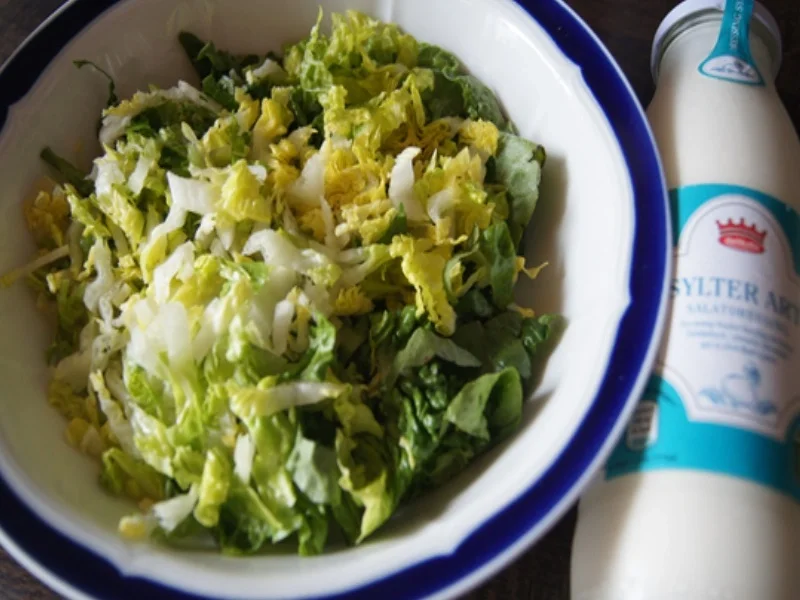 Rezept: Gekochte Eier mit Dillsauce, Kartoffeln und Romana-Salat Bild Nr. 8481 Gekochte Eier mit Dillsauce, Kartoffeln und Romana-Salat - Rezept - Bild Nr. 8481