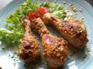 Hähnchen-Unterkeulen mit Honig-Senfkruste - Rezept - Bild Nr. 8471