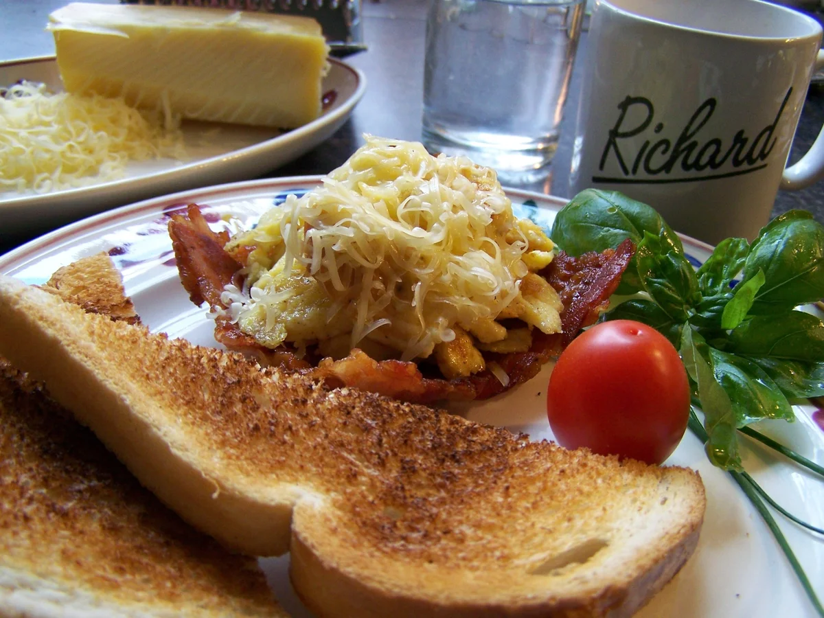 Rührei luxurious gebettet... - Rezept - Bild Nr. 8472