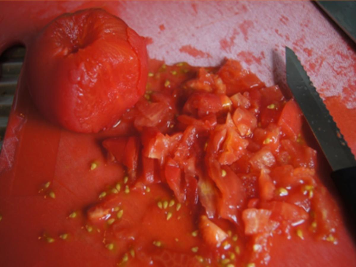 Spaghetti in Chili-Tomaten-Ei-Pfanne - Rezept - Bild Nr. 7