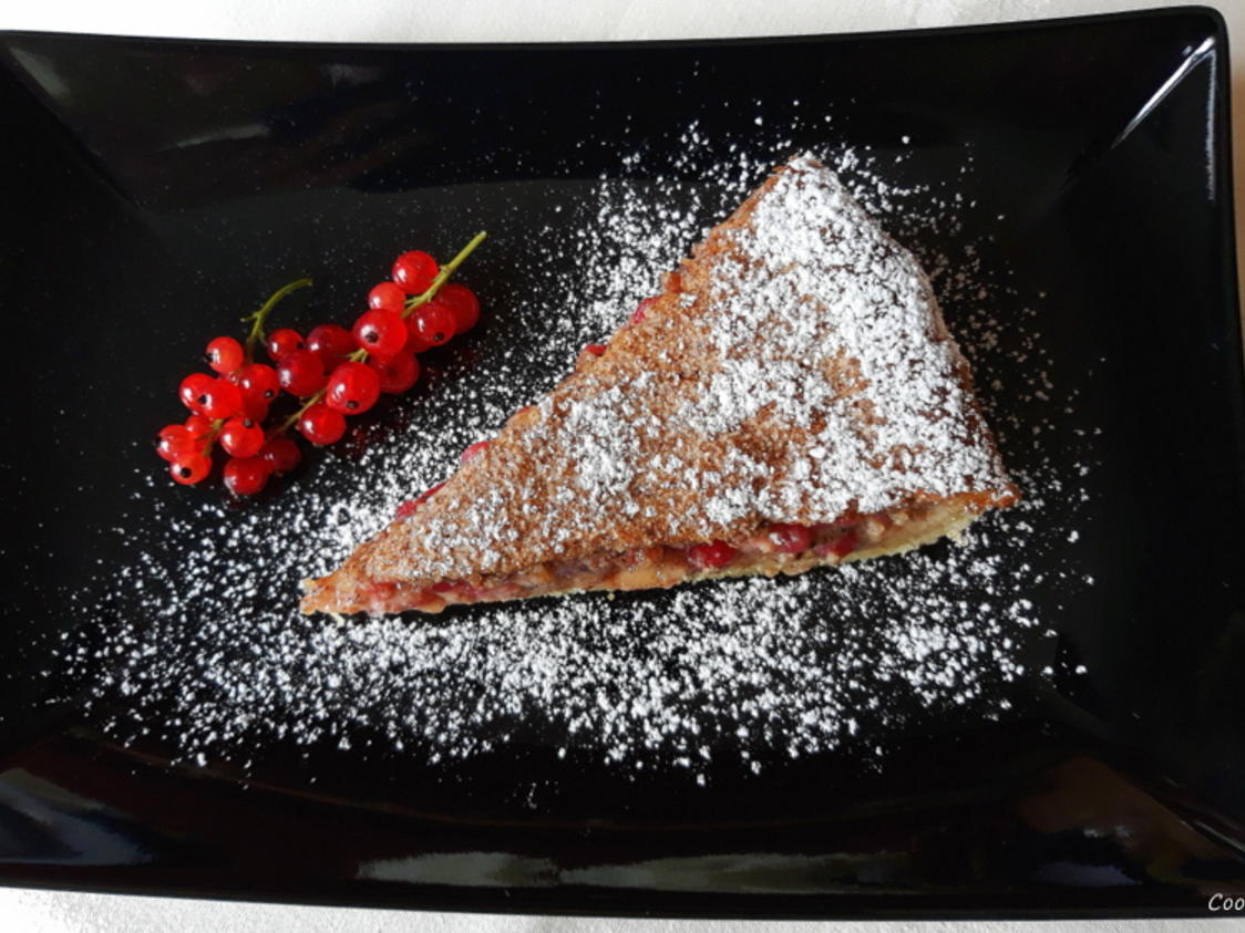 Johannisbeer Haselnuss Tarte - von Cookies