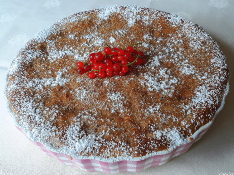 Johannisbeer Haselnuss Tarte - von Cookies