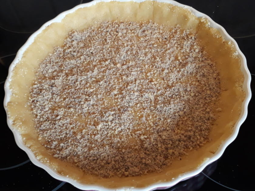 Johannisbeer Haselnuss Tarte - von Cookies