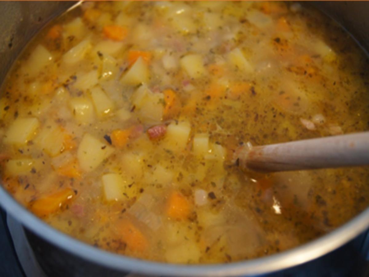 Herzhafte Kartoffelsuppe - Rezept mit Bild - kochbar.de