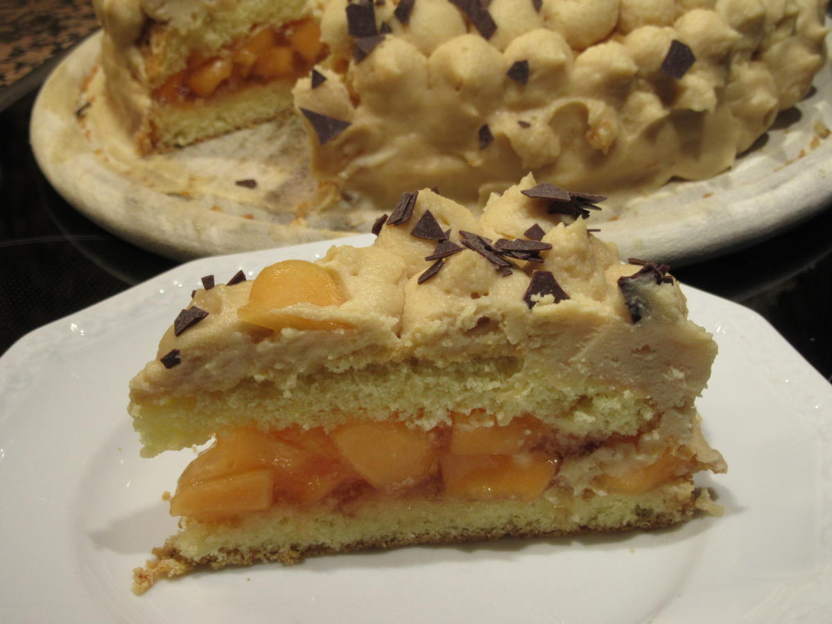 Backen: Melonen-Karamellcreme-Torte - Rezept - Bild Nr. 8493