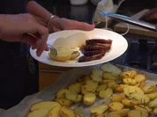 Entenbrust an süsser Balsamicosauce mit Kartöffelchen und Gemüse - Rezept - Bild Nr. 8526