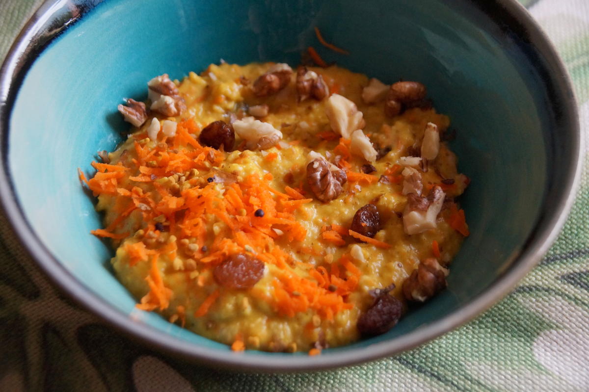 Frühstück: Karotten-Porridge - Rezept - Bild Nr. 2
