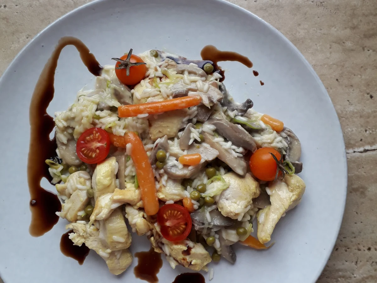 Hühnerbrust-Reis-Pfanne - Rezept - Bild Nr. 8527