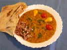 indisch: Masoor Dal, Masala Kanda at plain Paratha - Rezept - Bild Nr. 8531