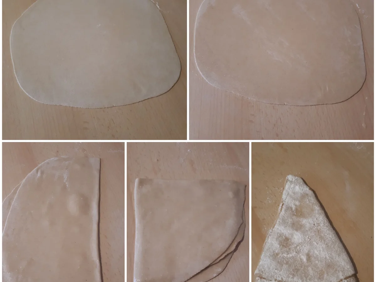 indisch: Masoor Dal, Masala Kanda at plain Paratha - Rezept - Bild Nr. 8541