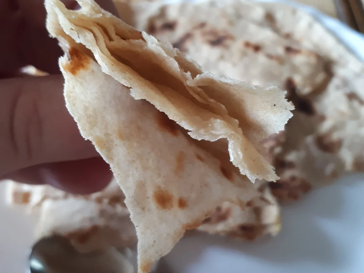 indisch: Masoor Dal, Masala Kanda at plain Paratha - Rezept - Bild Nr. 8545