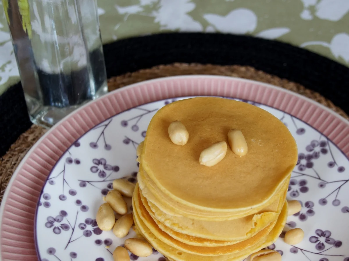 Frühstück, Pfannkuchen: Erdnuss-Pancakes - Rezept - Bild Nr. 2