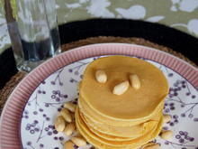 Frühstück, Pfannkuchen: Erdnuss-Pancakes - Rezept - Bild Nr. 2