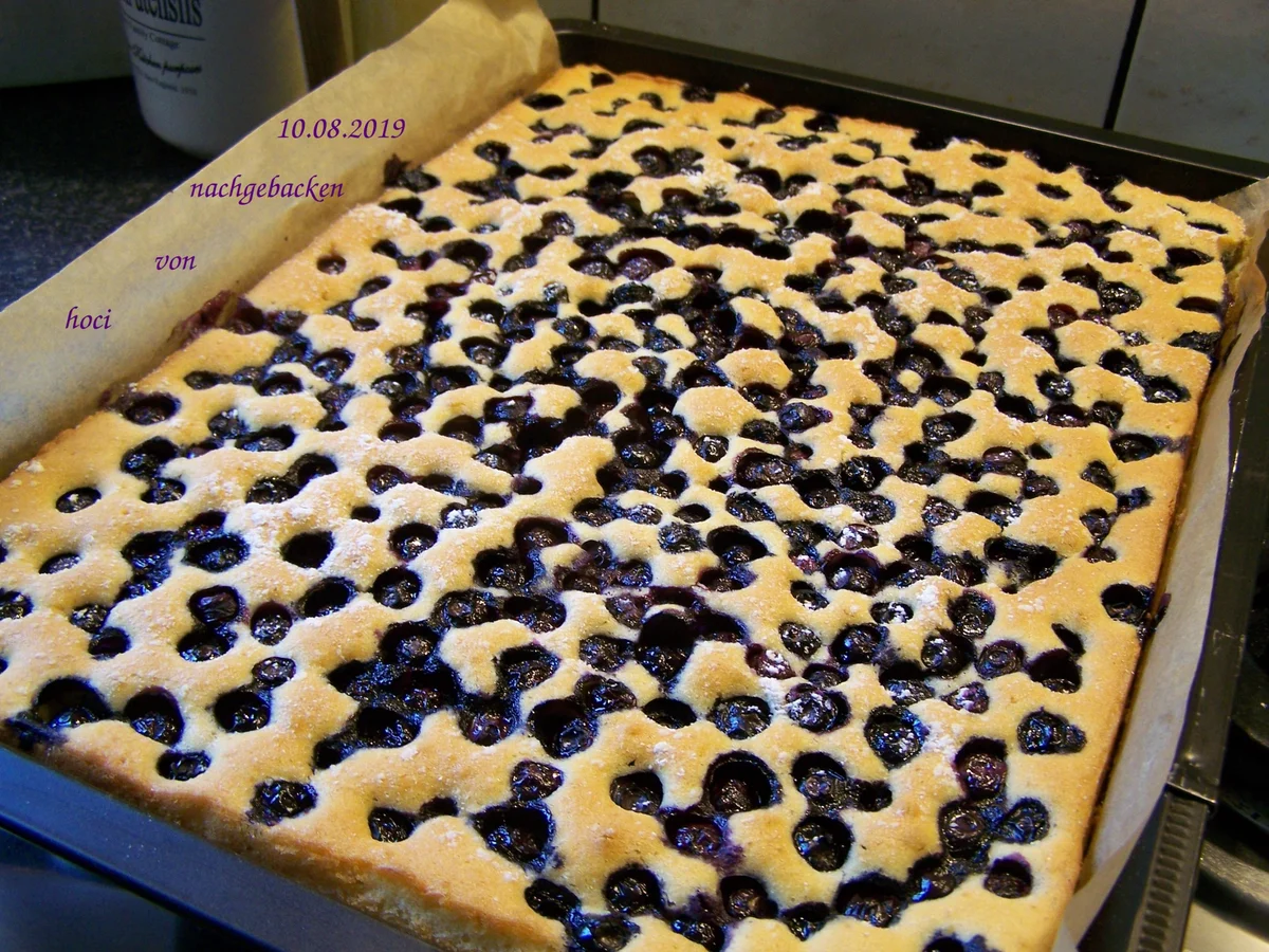 Blaubeer-Kuchen - Rezept - Bild Nr. 8536