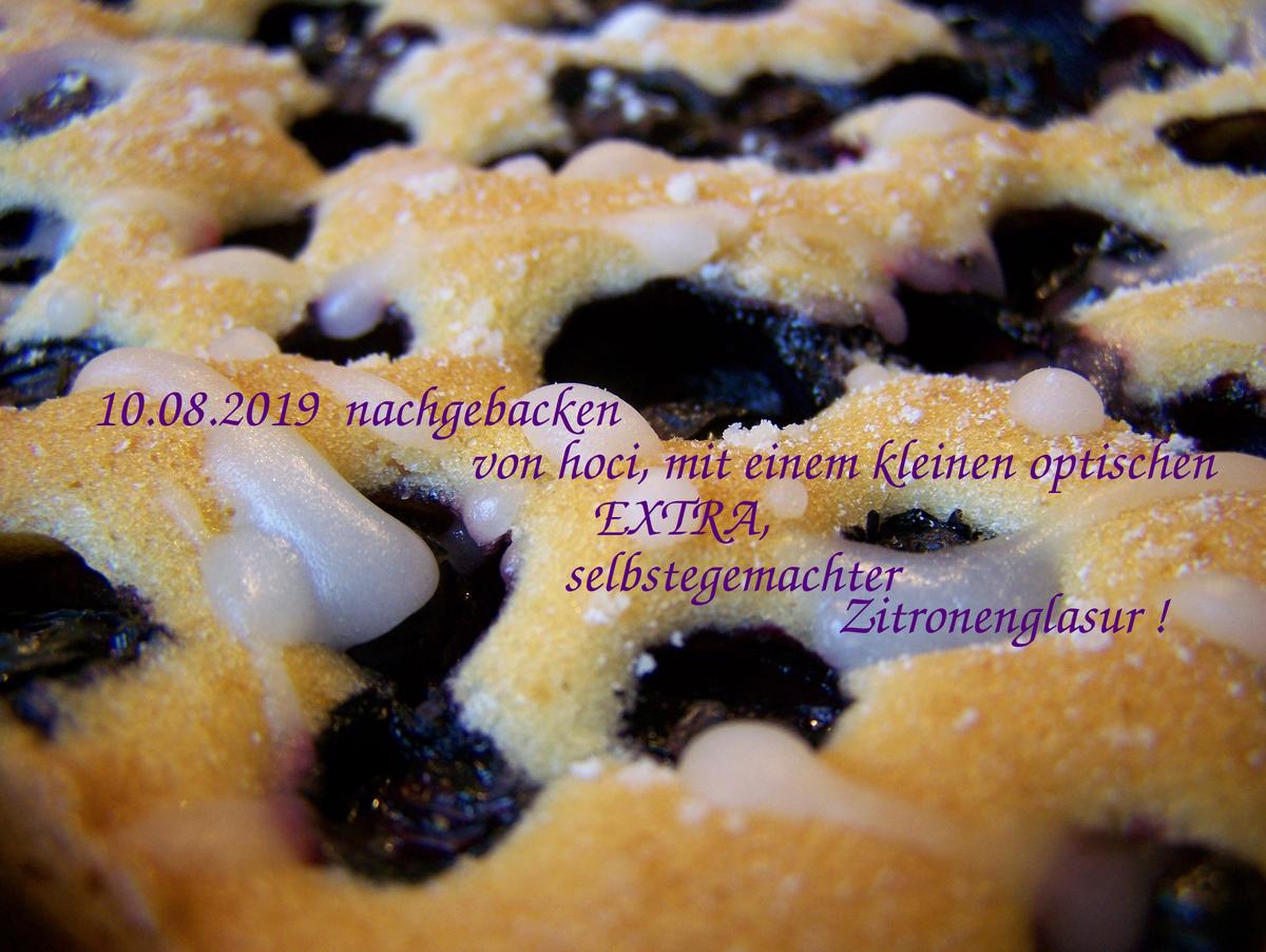 Blaubeer-Kuchen - Rezept - Bild Nr. 8537