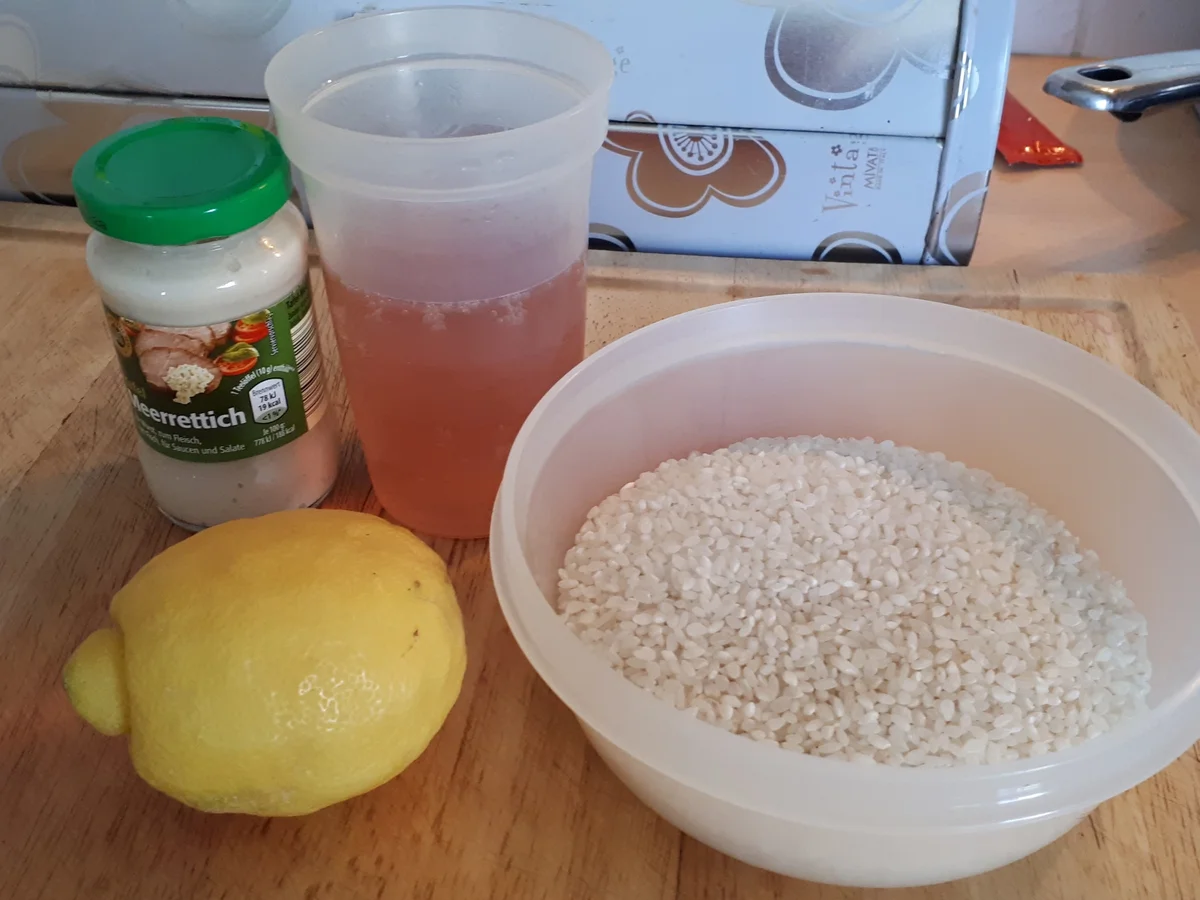 Rote Bete Risotto mit Kräuter-Zwiebel-Salat - Rezept - Bild Nr. 8571