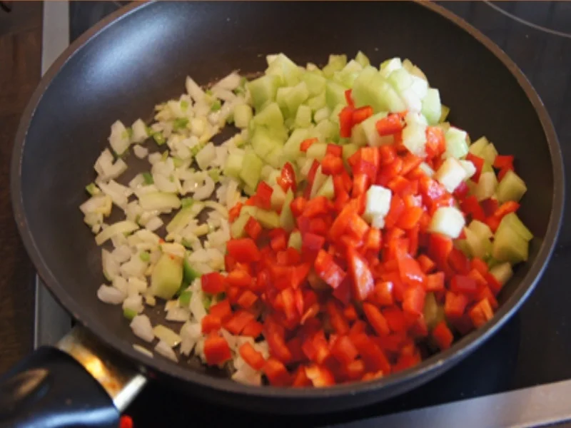 Rezept: Spitzpaprika-Honigmelonen-Salsa mit Putenbrustfilet Bild Nr. 9 Spitzpaprika-Honigmelonen-Salsa mit Putenbrustfilet - Rezept - Bild Nr. 9