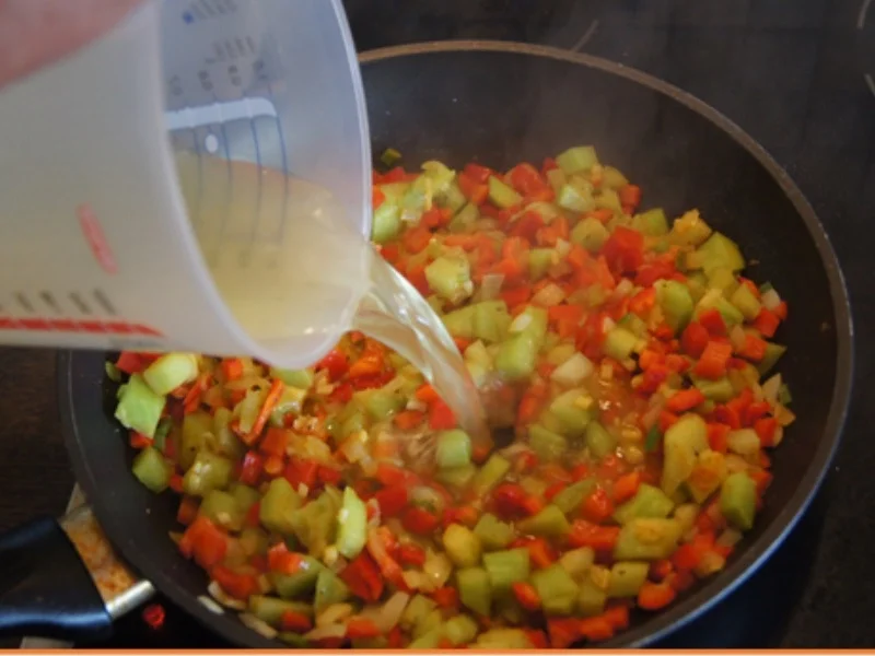 Rezept: Spitzpaprika-Honigmelonen-Salsa mit Putenbrustfilet Bild Nr. 10 Spitzpaprika-Honigmelonen-Salsa mit Putenbrustfilet - Rezept - Bild Nr. 10