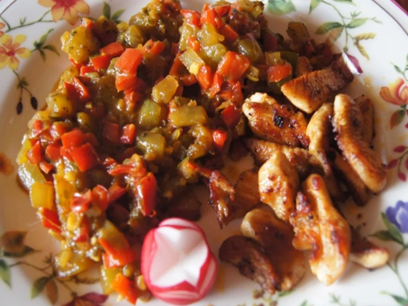 Rezept: Spitzpaprika-Honigmelonen-Salsa mit Putenbrustfilet Bild Nr. 17 Spitzpaprika-Honigmelonen-Salsa mit Putenbrustfilet - Rezept - Bild Nr. 17