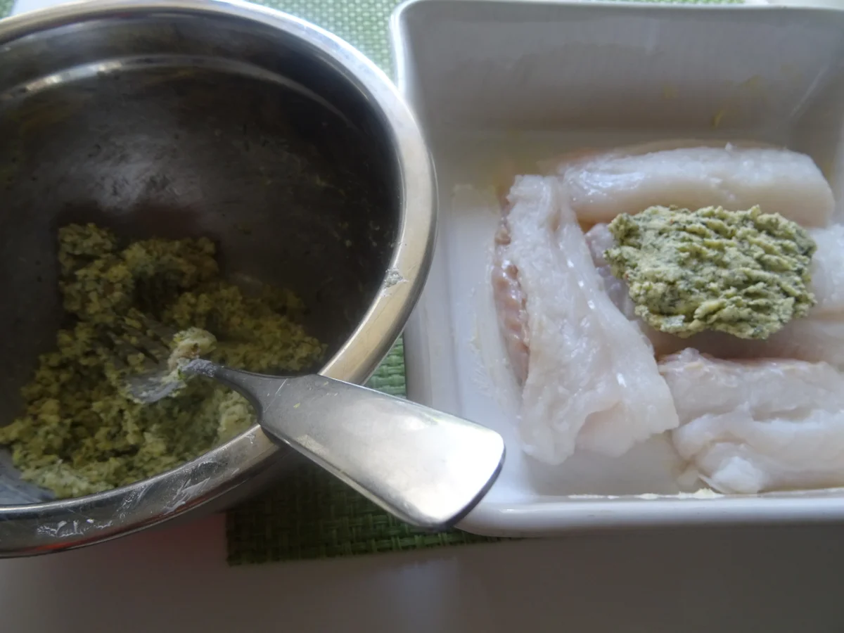 Rezept: Schlemmerfilet à la Bordelaise auf Broccoli-Risotto Bild Nr. 8573 Schlemmerfilet à la Bordelaise auf Broccoli-Risotto - Rezept - Bild Nr. 8573